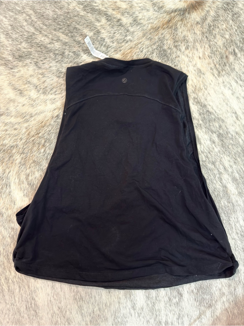 CRZ YOGA Black Sleeveless Athletic Tank Top